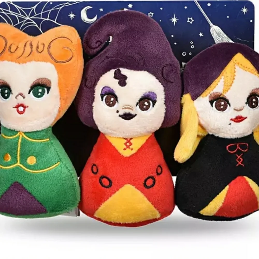NWT Disney Hocus Pocus Sanderson Sisters Plush Dog Toy